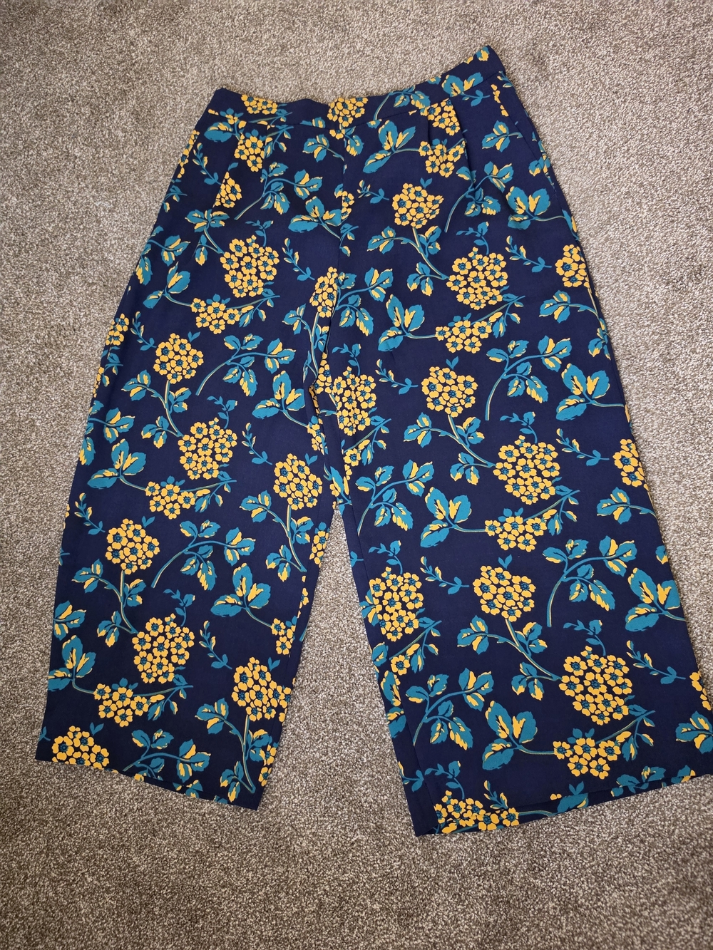 Floral Wide Leg Pant